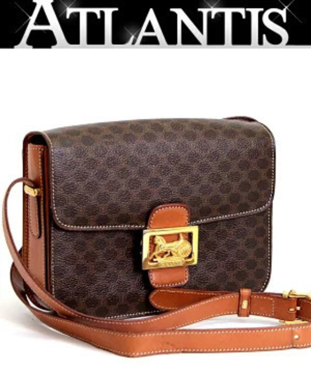 Celine Macadam Horse Carriage Shoulder Bag